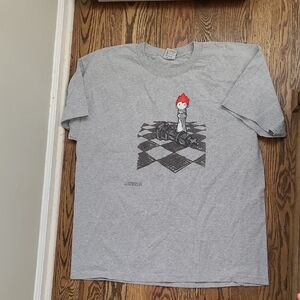 Mens Gray Graphic T-Shirt Size XXL NWOT